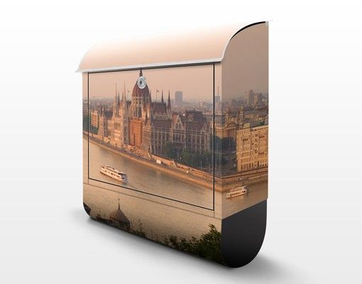 Cassetta postale Budapest Skyline 39x46x13cm