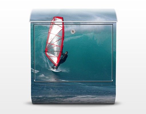Cassetta postale The Surfer 39x46x13cm