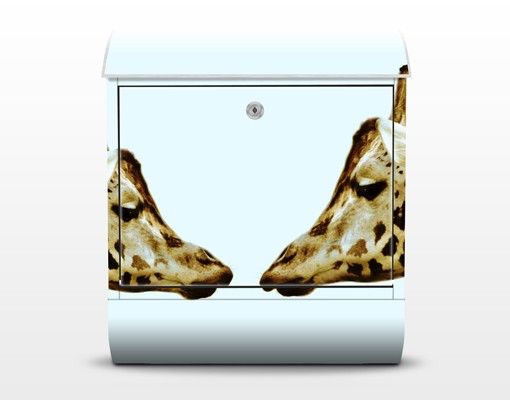 Cassetta postale Giraffes In Love 39x46x13cm