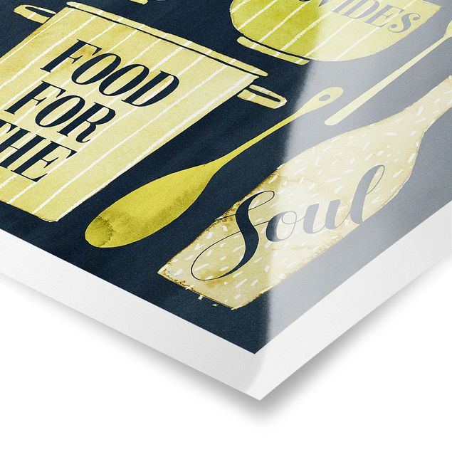 Poster - Soul Food - With Love - Verticale 4:3