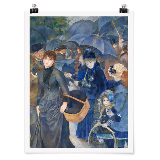 Poster - Auguste Renoir - The Umbrellas - Verticale 4:3