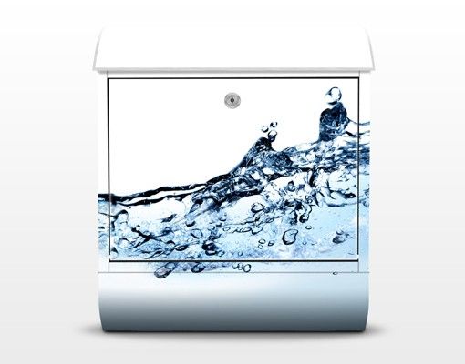 Cassetta postale Fizzy Water 39x46x13cm