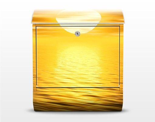 Cassetta postale Golden Sunrise 39x46x13cm