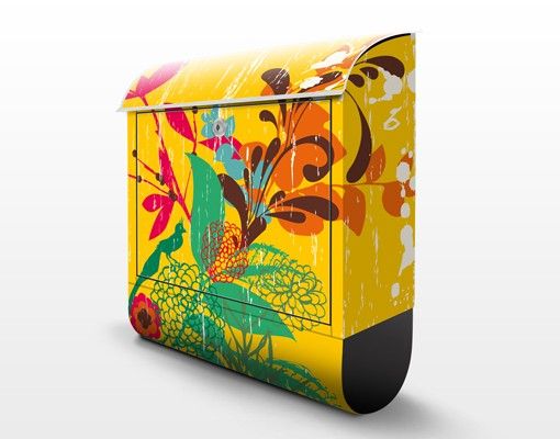 Cassetta postale Grunge Garden 39x46x13cm