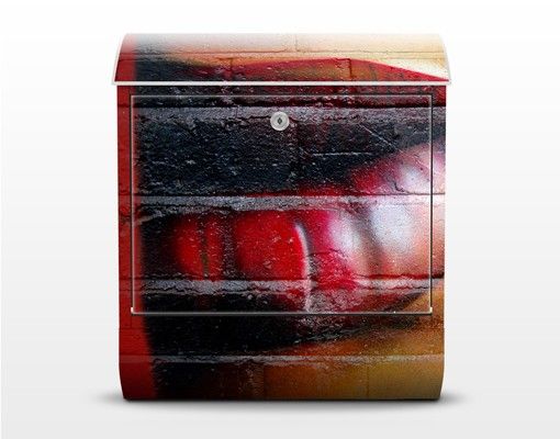 Cassetta postale Show Me Lips 39x46x13cm