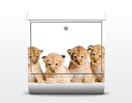 Cassetta postale Sweet Lion Babys 39x46x13cm