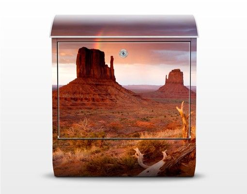 Cassetta postale Monument Valley At Sunset 39x46x13cm