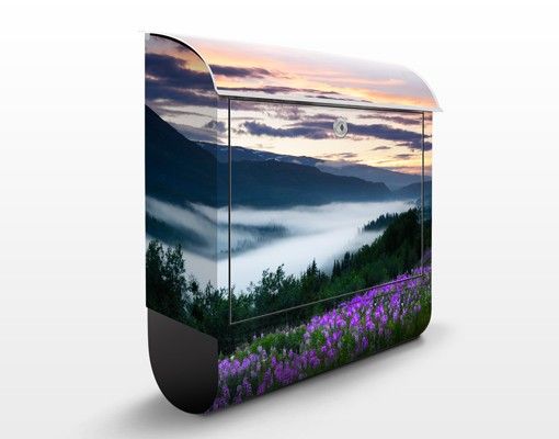 Cassetta postale Heavenly Valley In Norway 39x46x13cm