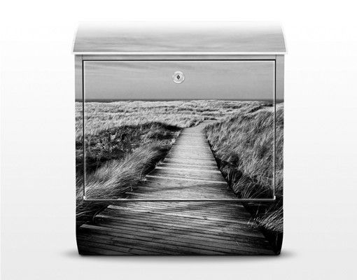 Cassetta postale Path In Dunes In Sylt II 39x46x13cm
