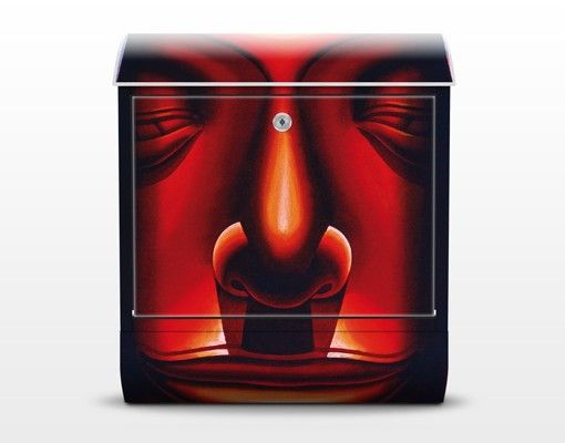 Cassetta postale Secret Thoughts of Buddha 39x46x13cm