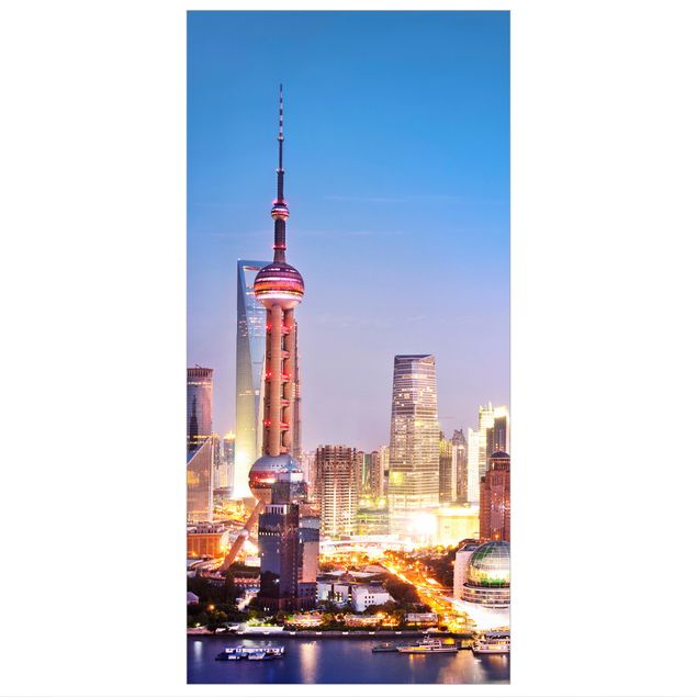 Tenda a pannello Shanghai Skyline 250x120cm