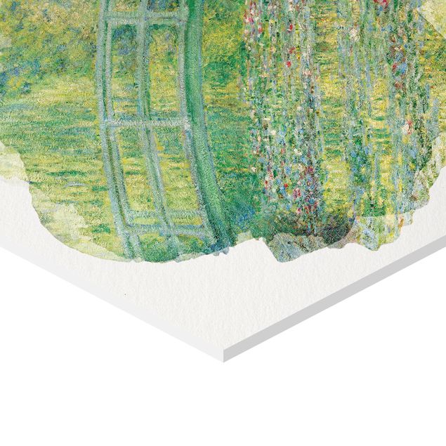 Esagono in forex - Acquerelli - Claude Monet - Ponte giapponese