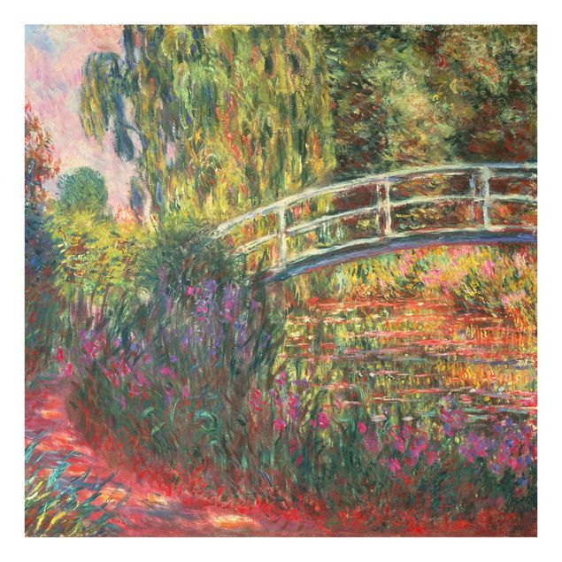Paraschizzi in vetro - Claude Monet - The Japanese Bridge Giverny