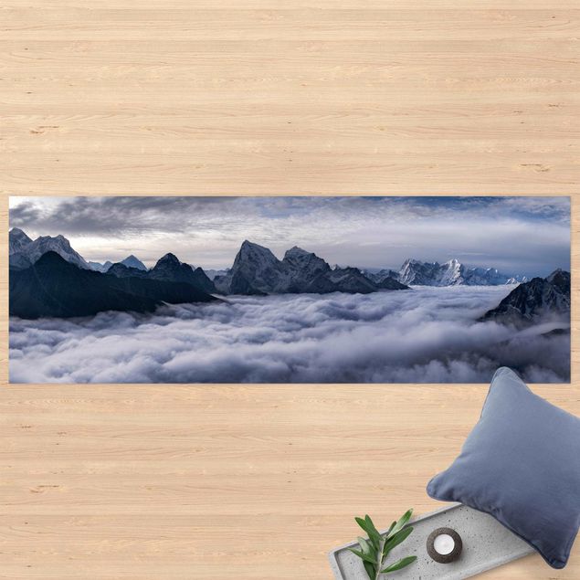 Tappeto per terrazzo esterno Mare di nuvole nell'Himalaya
