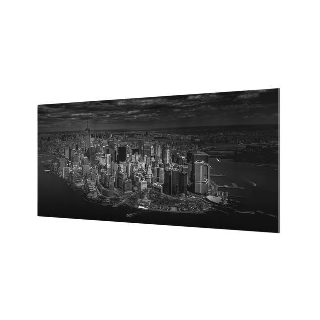 Paraschizzi in vetro - New York - Manhattan From The Air