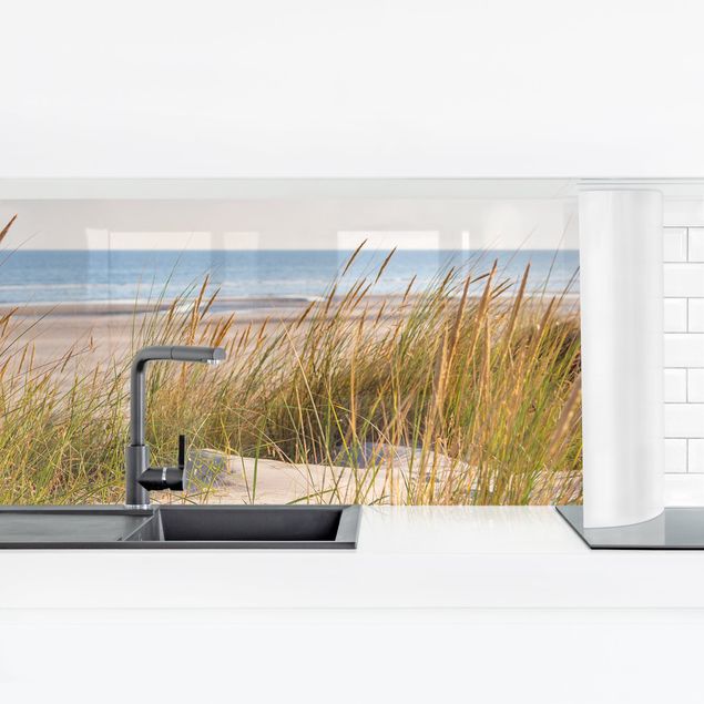 rivestimenti moderni cucina Duna di spiaggia sul mare
