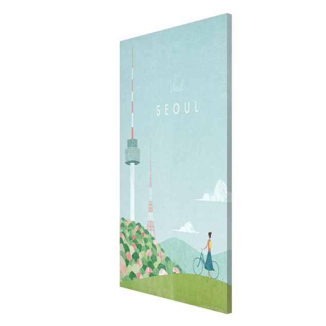 Lavagna magnetica - Poster di viaggio - Seul