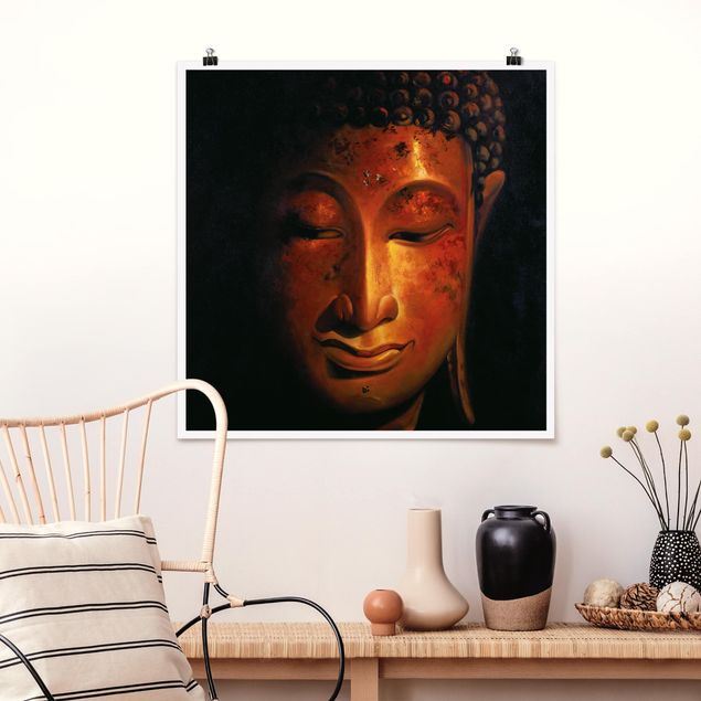 Poster - Madras Buddha - Quadrato 1:1