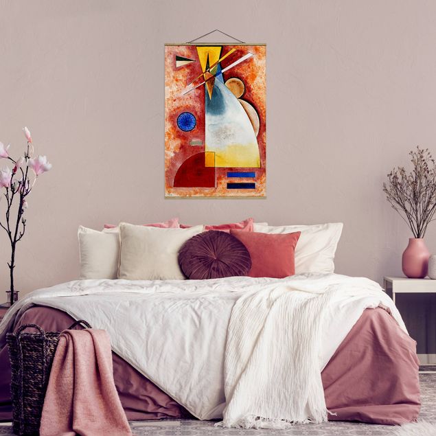 Foto su tessuto da parete con bastone - Wassily Kandinsky - Incrociare - Verticale 3:2