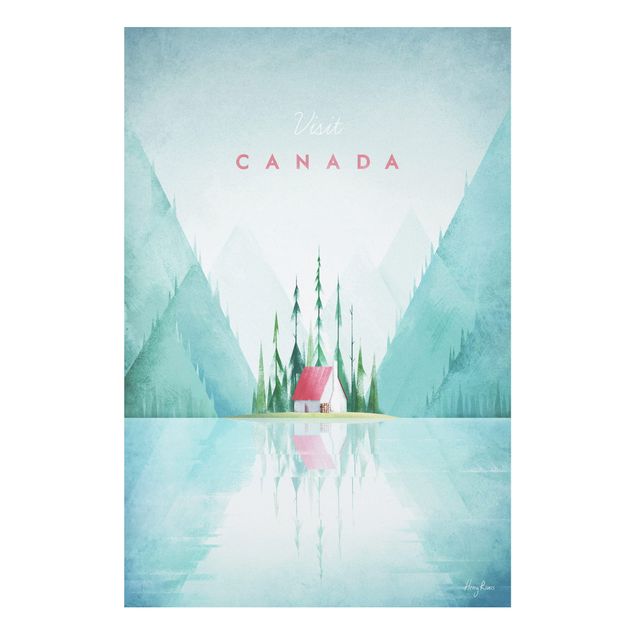 Stampa su Forex - Poster di viaggio - Canada - Verticale 3:2
