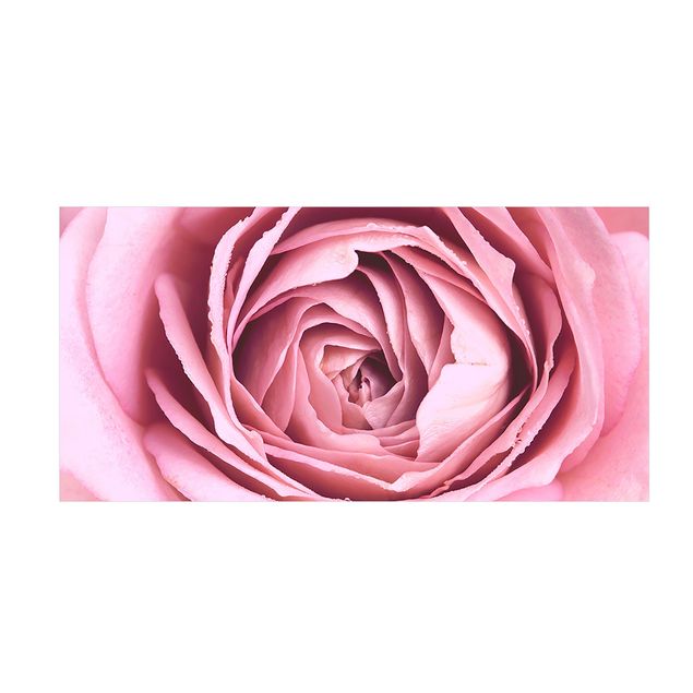 Tappeto rosa cameretta Fiore di rosa rosa