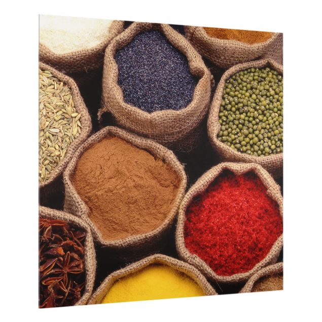 Paraschizzi in vetro - Colourful Spices