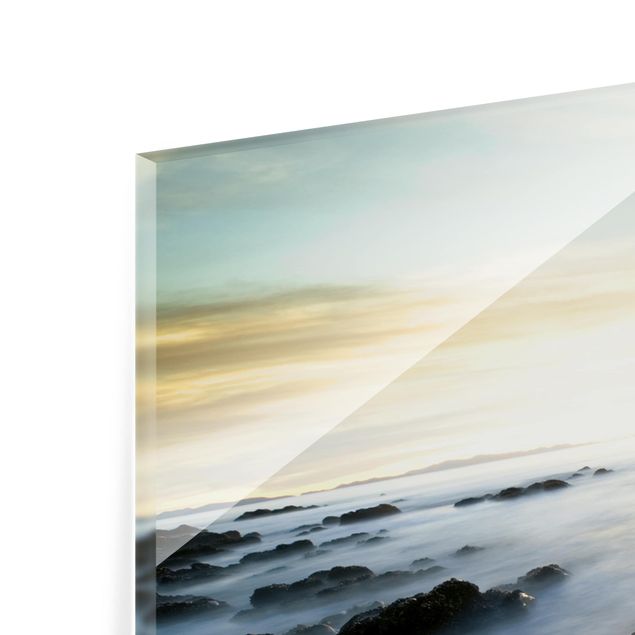 Paraschizzi in vetro - Sunset Over The Ocean