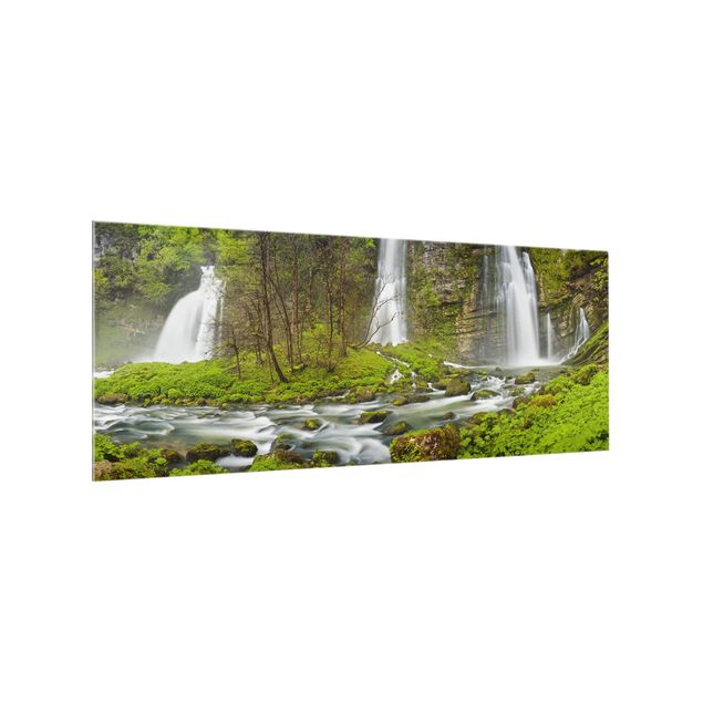 Paraschizzi in vetro - Waterfalls Cascade De Flumen