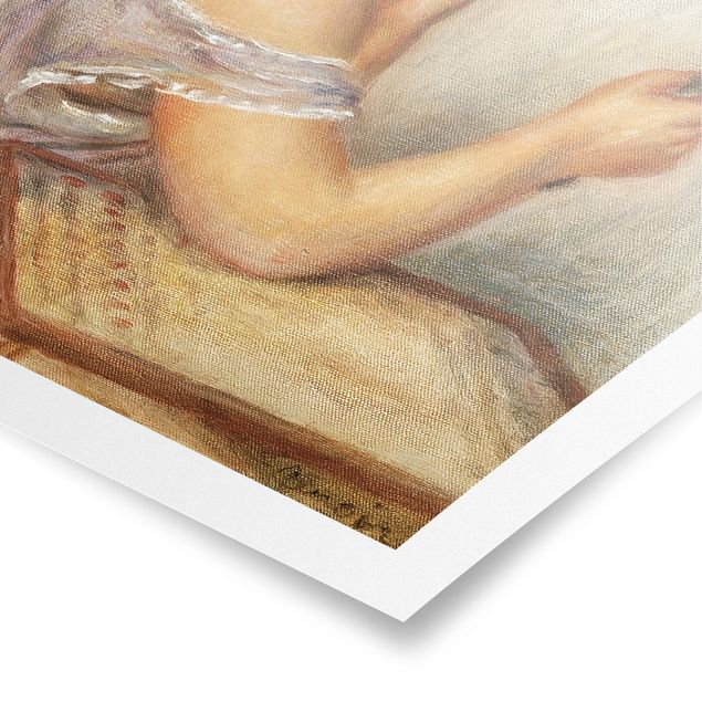 Poster - Auguste Renoir - Gabrielle Con Specchio - Verticale 4:3