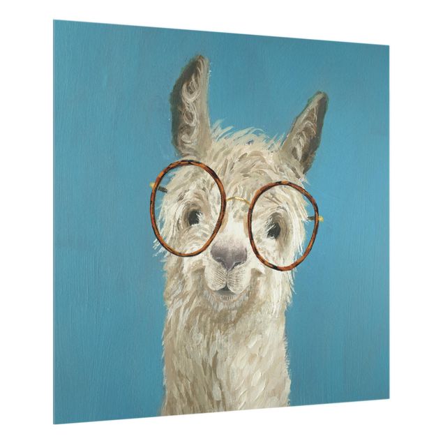 Paraschizzi in vetro - Lama With Glasses I
