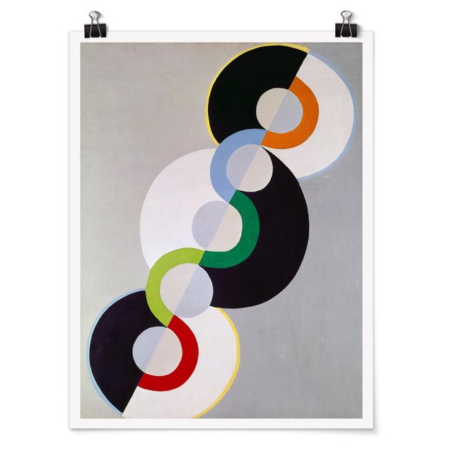 Poster - Robert Delaunay - Endless Ritmo - Verticale 4:3