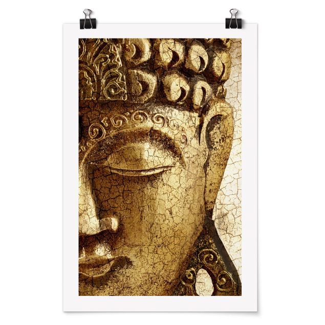 Poster - Vintage Buddha - Verticale 3:2