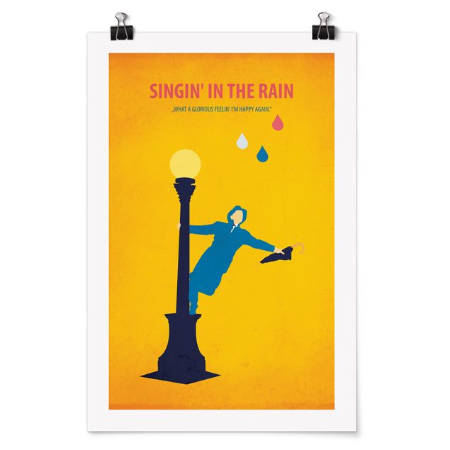Poster - Poster di film Cantando sotto la pioggia - Verticale 3:2