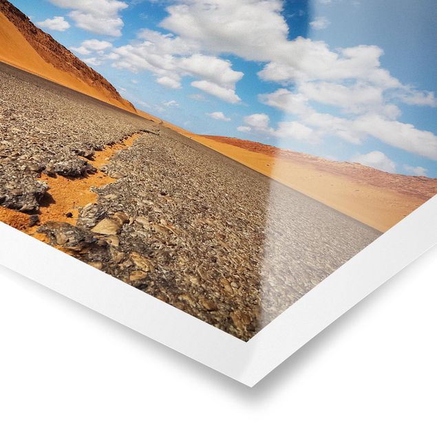 Poster - Desert Road - Quadrato 1:1