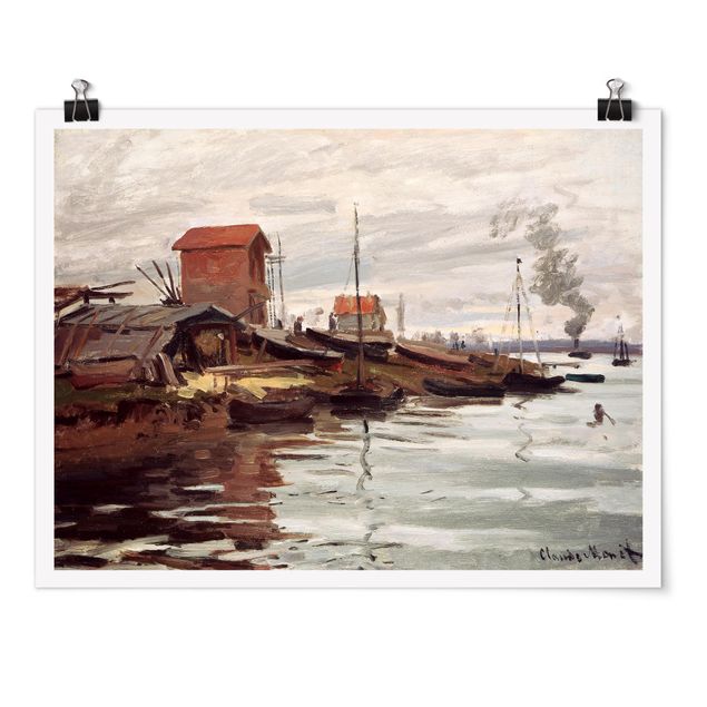 Poster - Claude Monet - Le sue Petit-Gennevilliers - Orizzontale 3:4