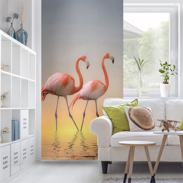Tenda a pannello - Flamingo Love - 250x120cm