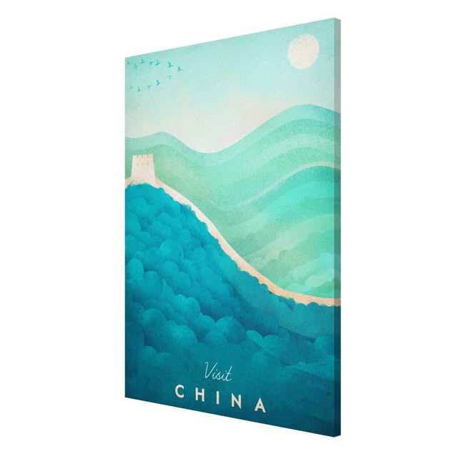 Lavagna magnetica - Poster di viaggio - Cina - Formato verticale 2:3