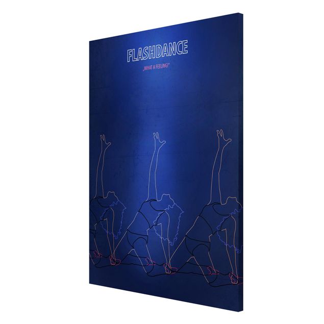 Lavagna magnetica - Film Poster Flashdance - Formato verticale 2:3
