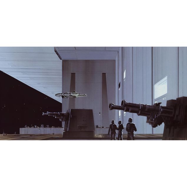 Carta da parati|Star Wars Classic RMQ Death Star Hangar