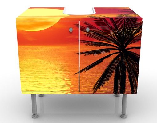 Mobile per lavabo design Caribbean Sunset