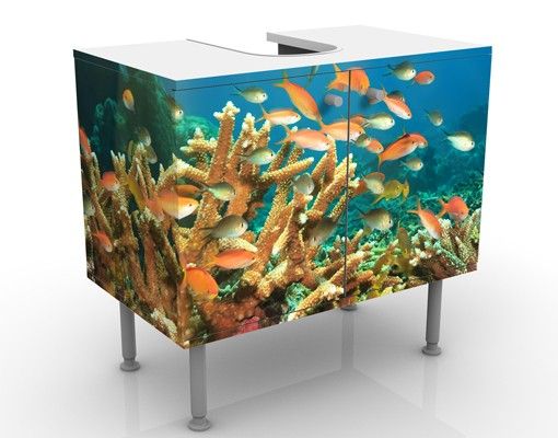 Mobile per lavabo design Coral Reef