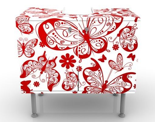 Mobile per lavabo design Heart Made Of Butterflies