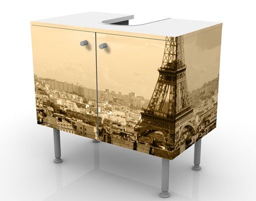 Mobile per lavabo design I Love Paris