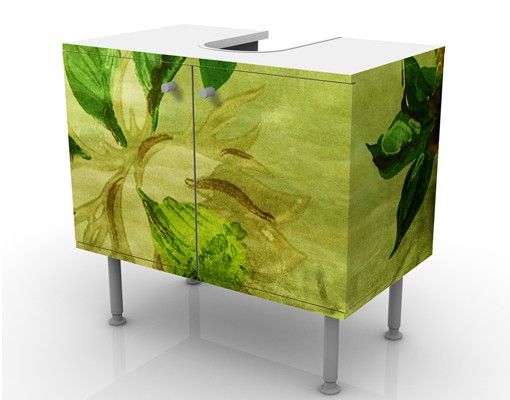 Mobile per lavabo design Green Blossoms
