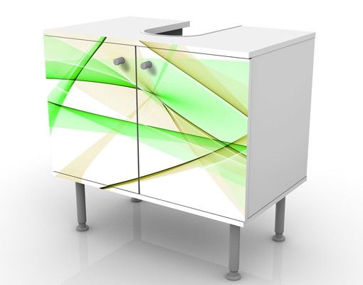 Mobile per lavabo design Transparent Waves