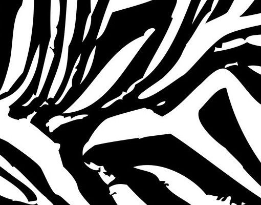 Cassetta postale Zebra Pattern Design 39x46x13cm