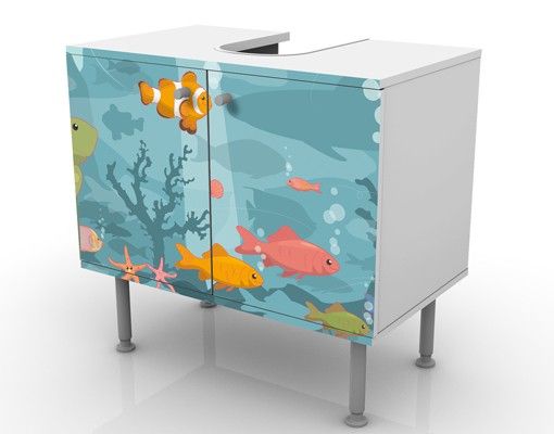 Mobile per lavabo design no.EK57 Underwater Landscape