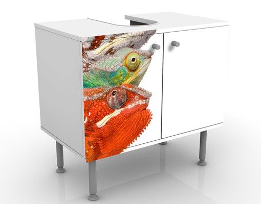 Mobile per lavabo design Colourful Chameleon