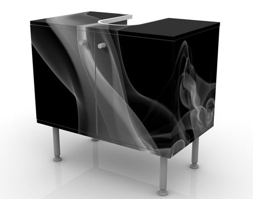 Mobile per lavabo design Silver Smoke