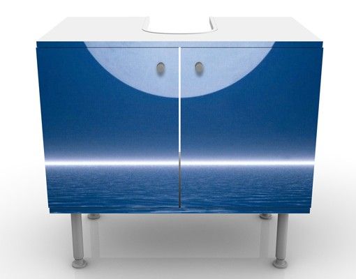 Mobile per lavabo design Silver Moon Rise